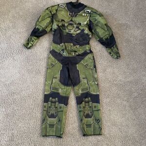 Kids Halo Master Chief Halloween Costume Size S (4-6) NEW *Suit Only
